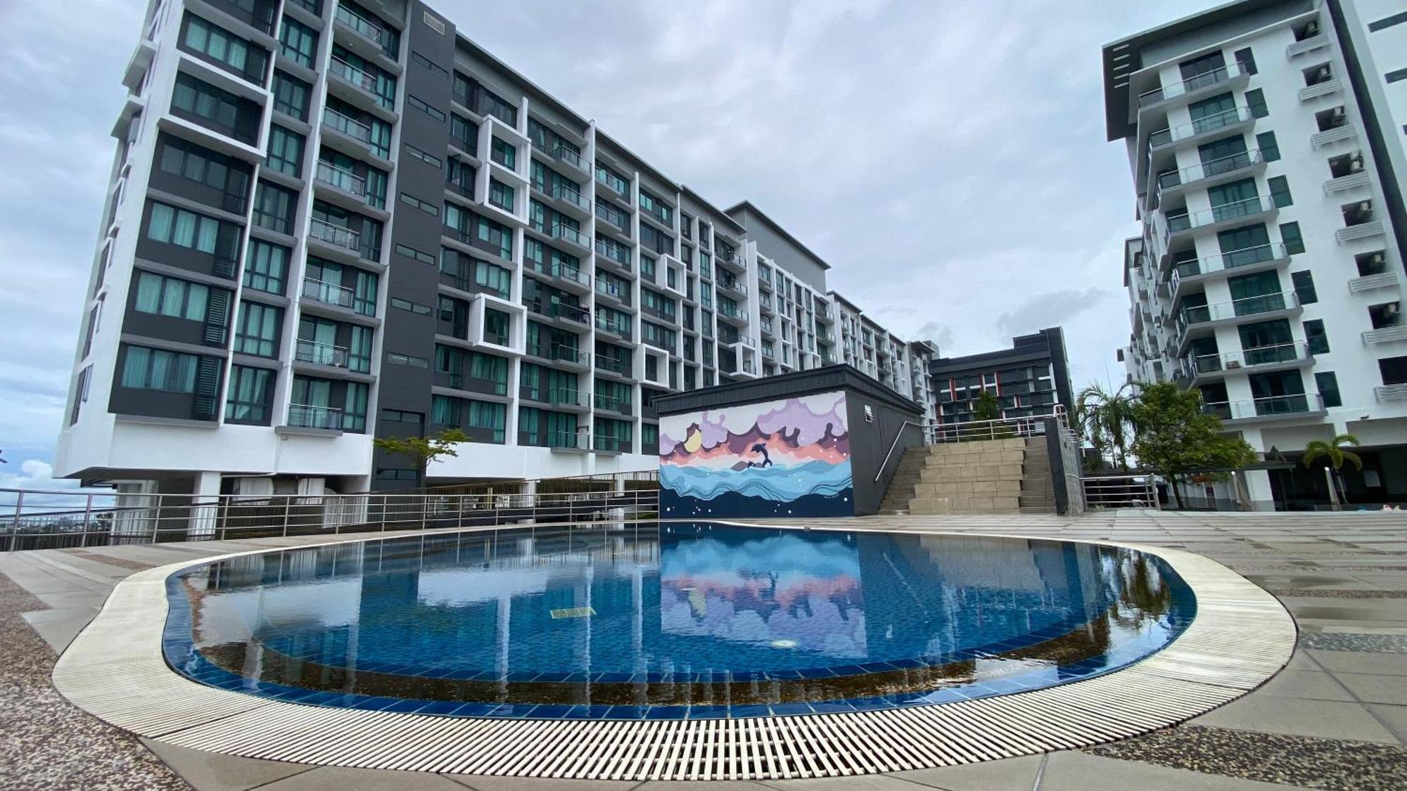Apartment 3br Jazz Vivacity Megamall Sarawak *
